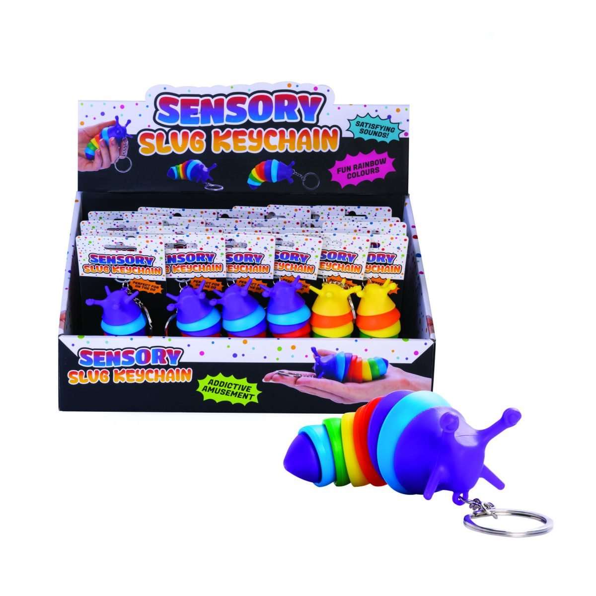 Sensory Slug Keychain - Sensory Zone