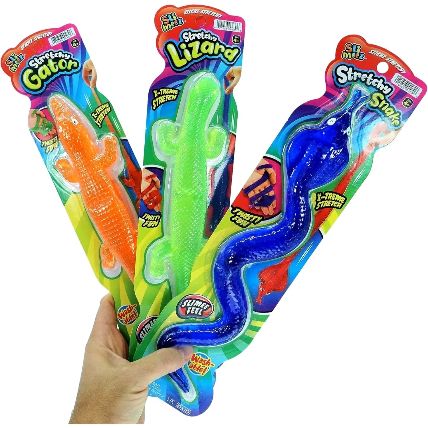 Slimeez Giant Stretchy Reptiles - Sensory Zone