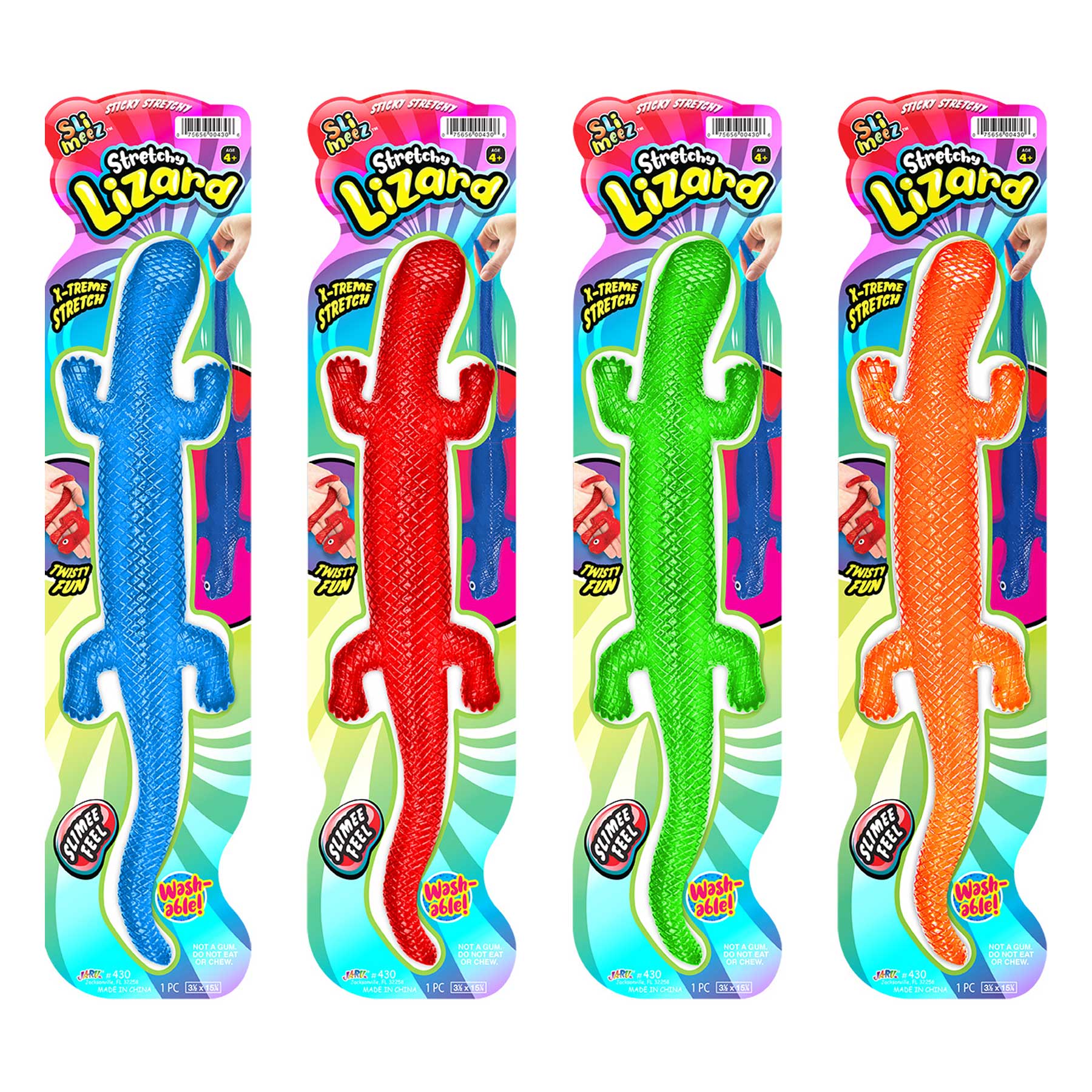 Slimeez Giant Stretchy Reptiles - Sensory Zone