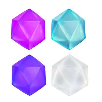 Smoosho’s Polyhedron Jelly Cube Squishy - Sensory Zone