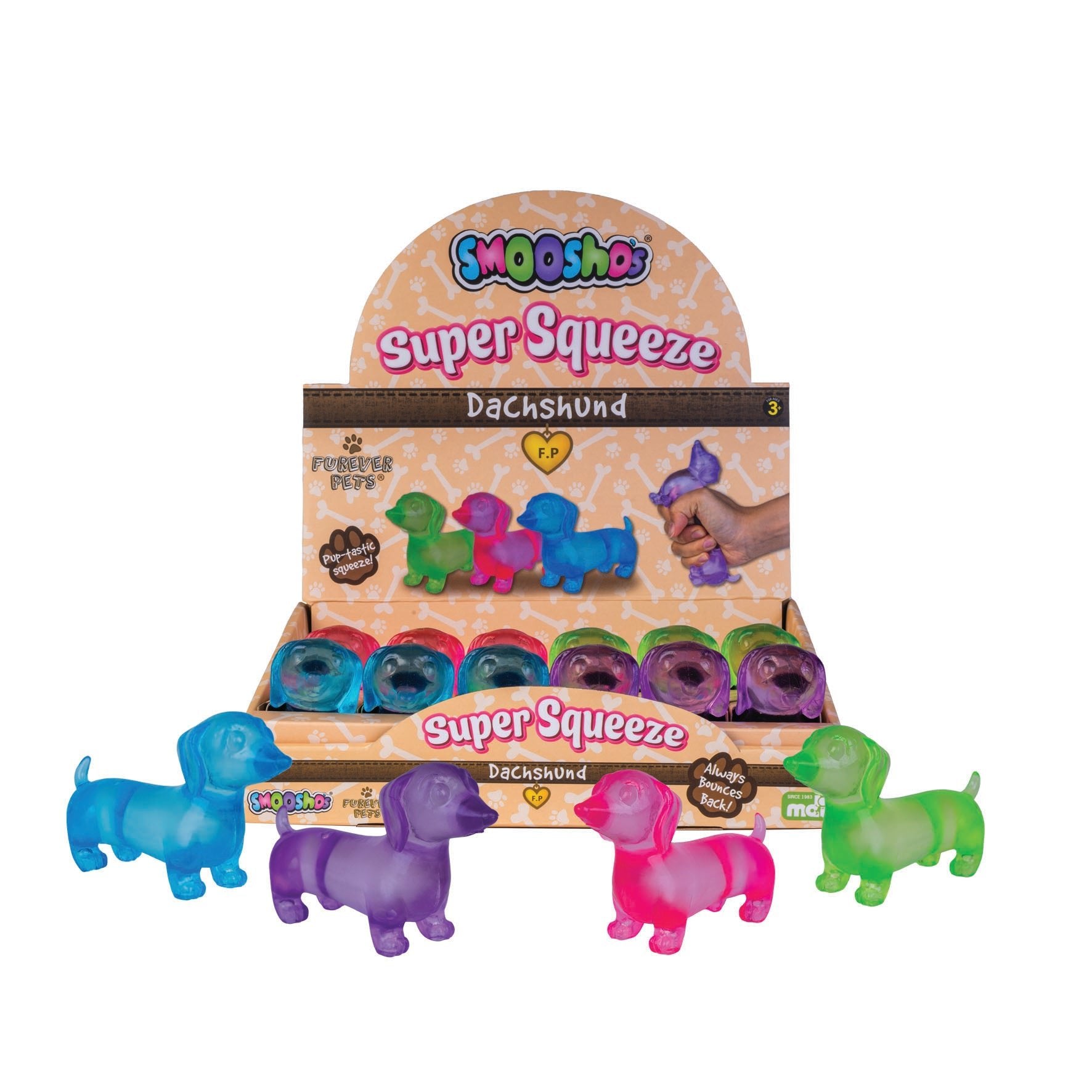 Smoosho’s Super Squeeze Dachshund - Sensory Zone