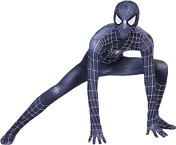 Spiderman Black Symbiote Cosplay Costume - Sensory Zone