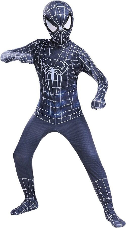 Spiderman Black Symbiote Cosplay Costume - Sensory Zone