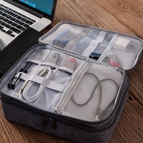 Travel Cable and Device Storage Organizer - Sensory Zone
