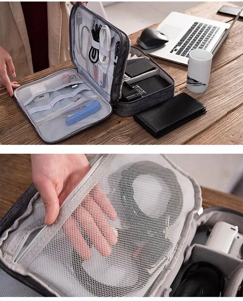 Travel Cable and Device Storage Organizer - Sensory Zone