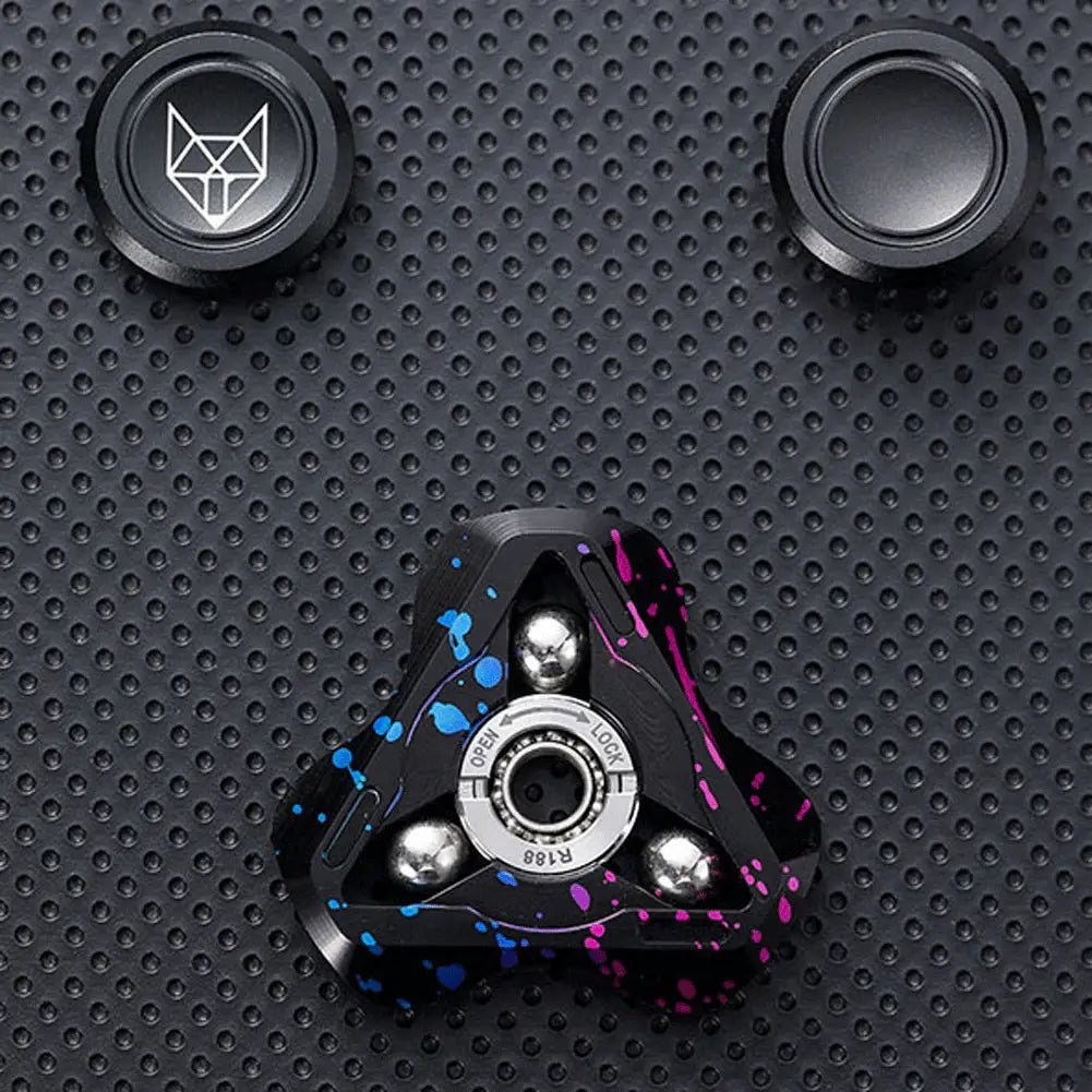Tri Fox Gyro Fidget Spinner - Sensory Zone