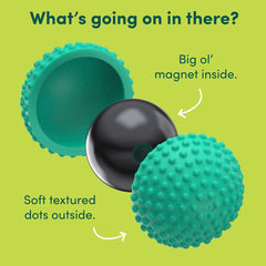 Speks Odds Silicone Magnets - Green Dots
