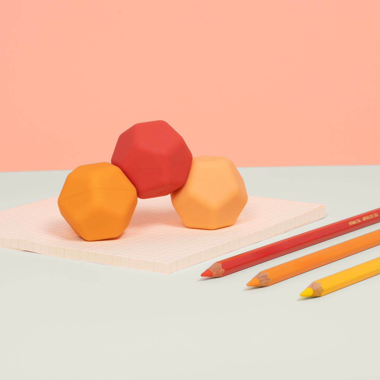 Speks Odds Silicone Magnets - Orange Planes
