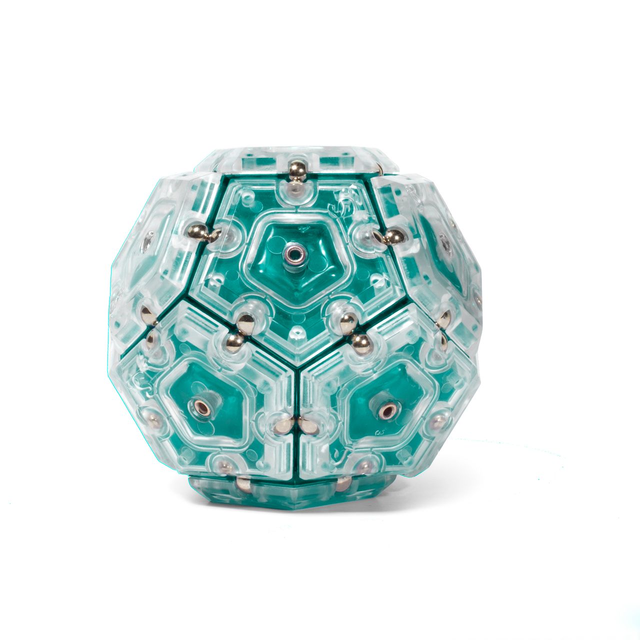 Geode Magnetic Fidget Set - Aqua Sphere